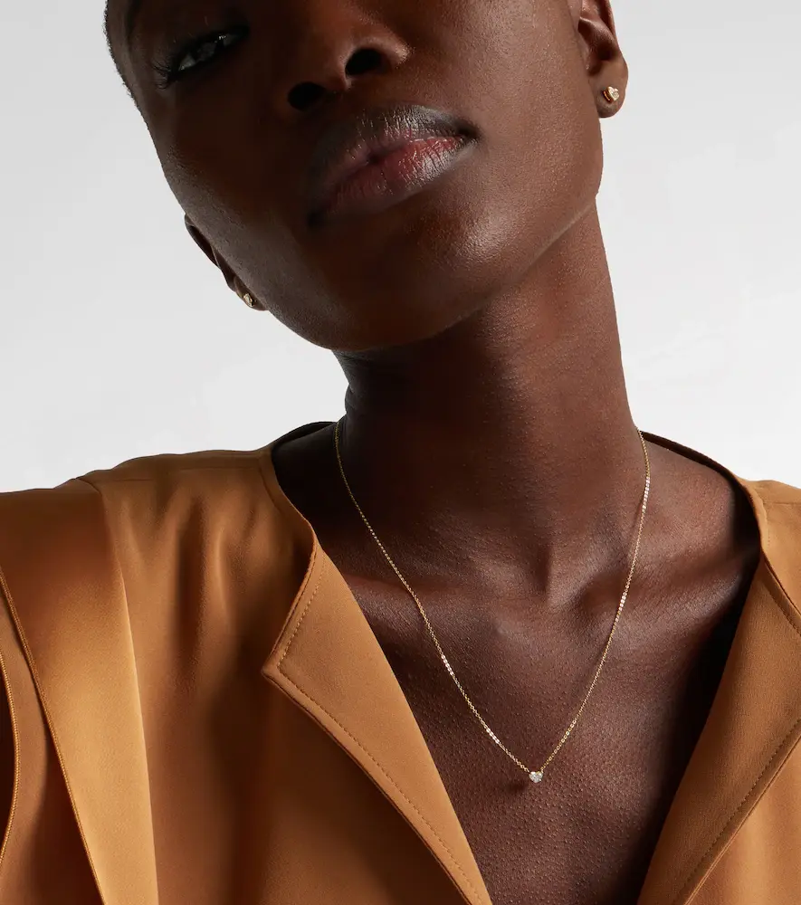 Anita Ko 18kt gold necklace with diamonds | Thumbnail 5