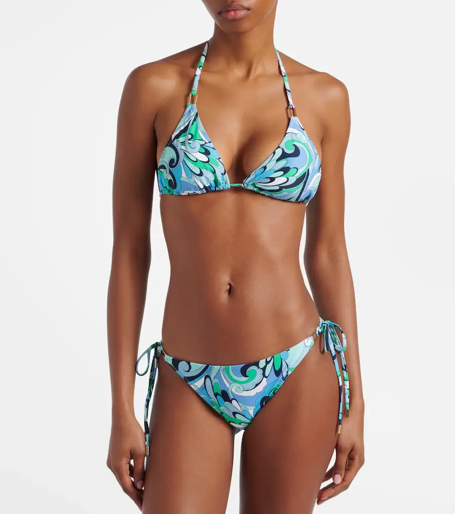 Melissa Odabash Cancun printed bikini top | Thumbnail 4 Melissa Odabash Cancun printed bikini top | Thumbnail 4