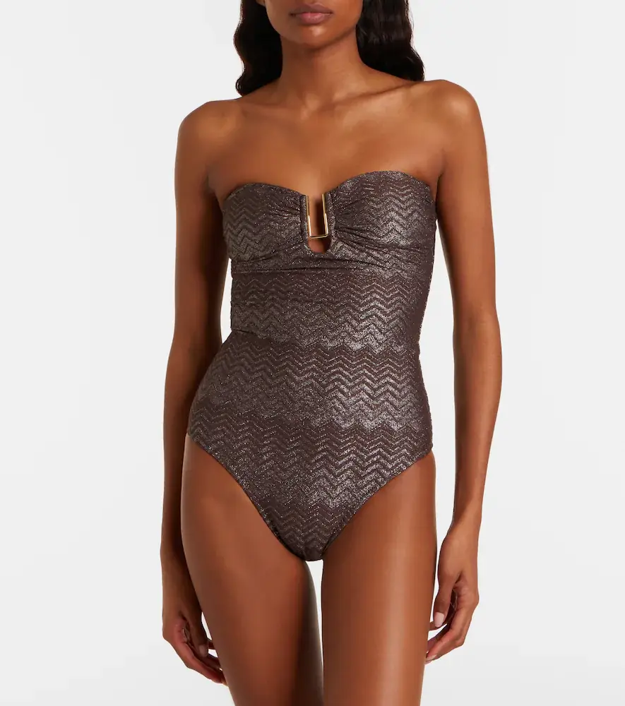 Melissa Odabash Argentina lamé swimsuit | Thumbnail 2 Melissa Odabash Argentina lamé swimsuit | Thumbnail 2