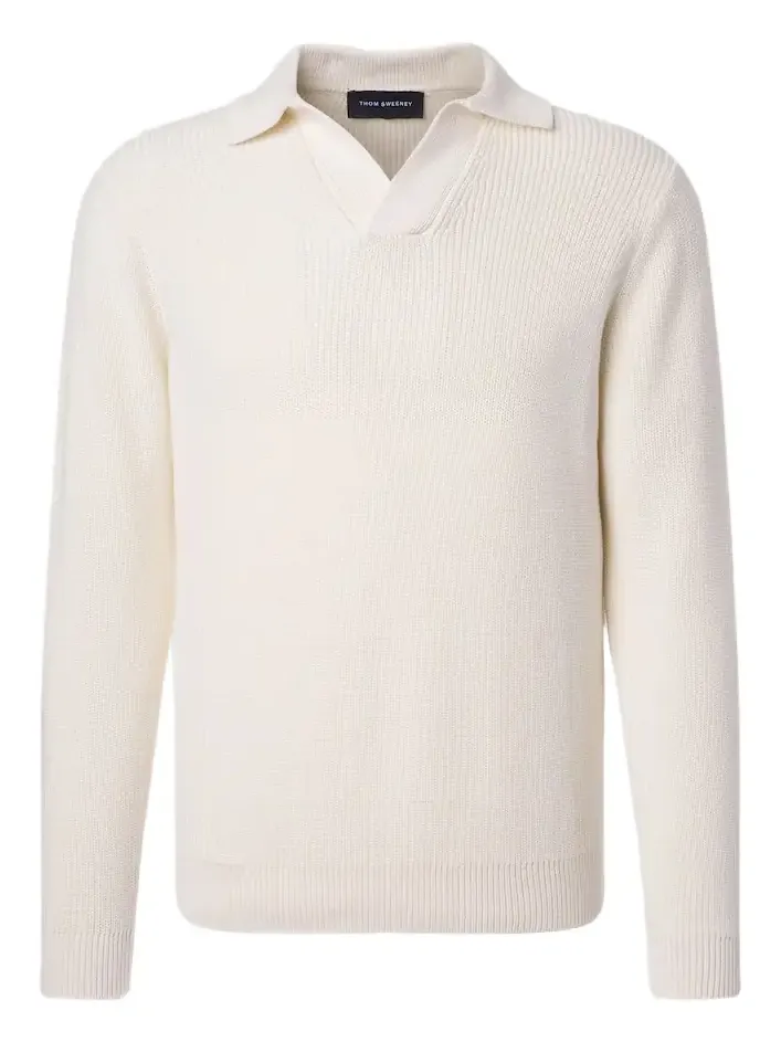 Thom Sweeney Cotton polo shirt
