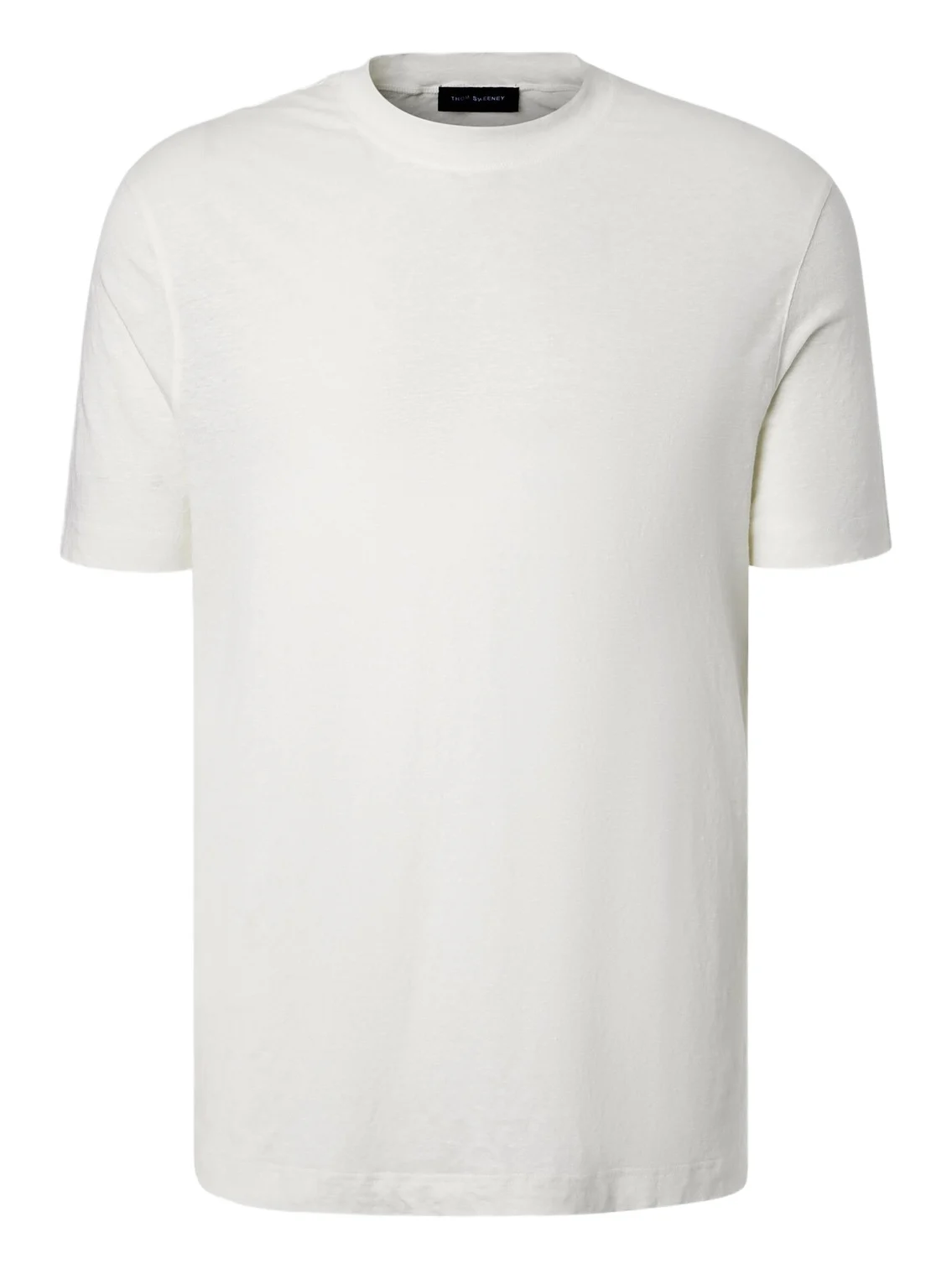 Thom Sweeney Linen-blend T-shirt