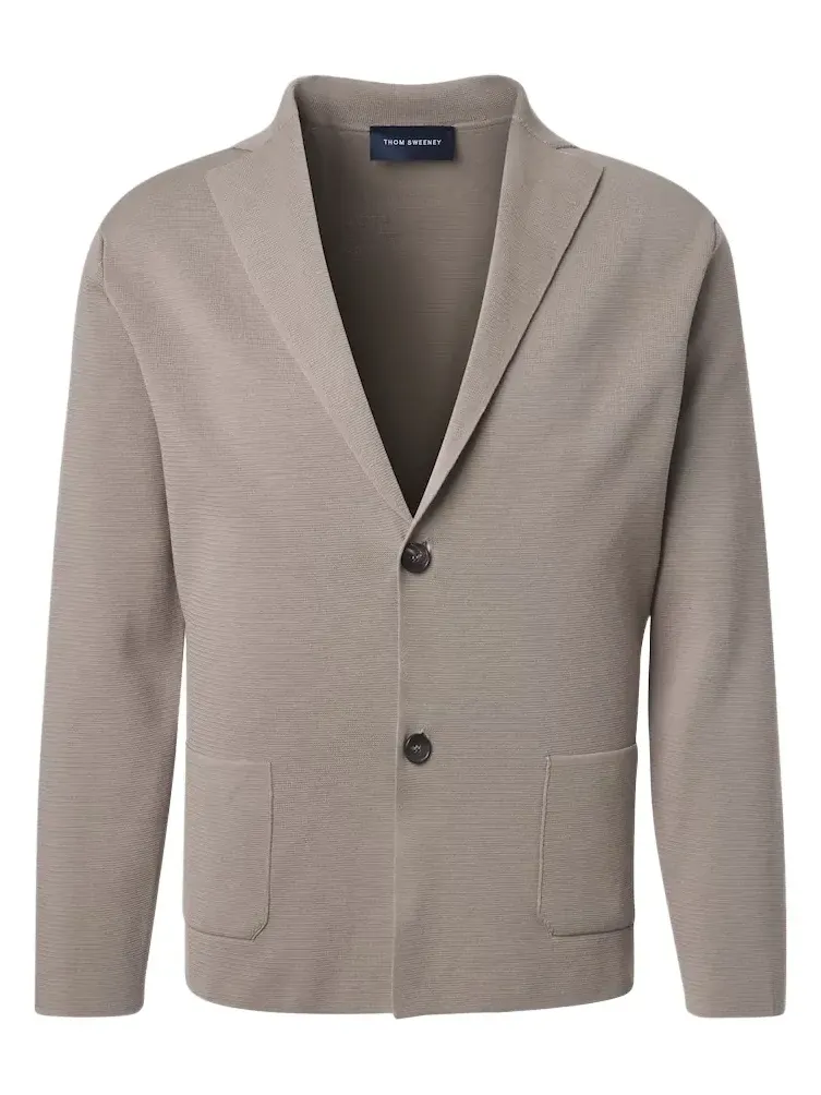 Thom Sweeney Cotton crêpe blazer