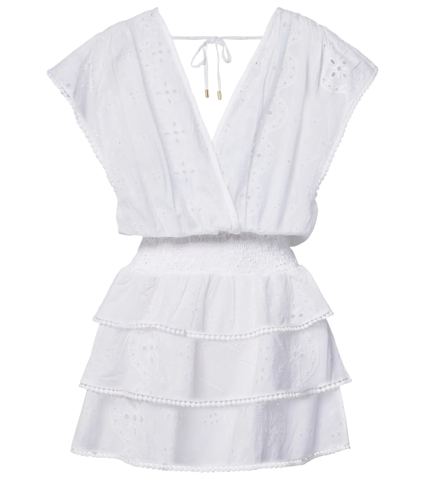 Jess broderie anglaise cotton minidress Jess broderie anglaise cotton minidress