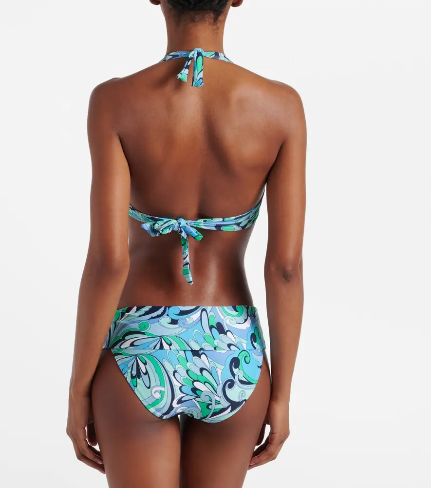 Melissa Odabash Brussels printed ring-detail bikini top | Thumbnail 2 Melissa Odabash Brussels printed ring-detail bikini top | Thumbnail 2