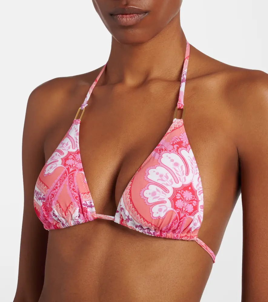 Melissa Odabash Cancun printed bikini top | Thumbnail 2 Melissa Odabash Cancun printed bikini top | Thumbnail 2
