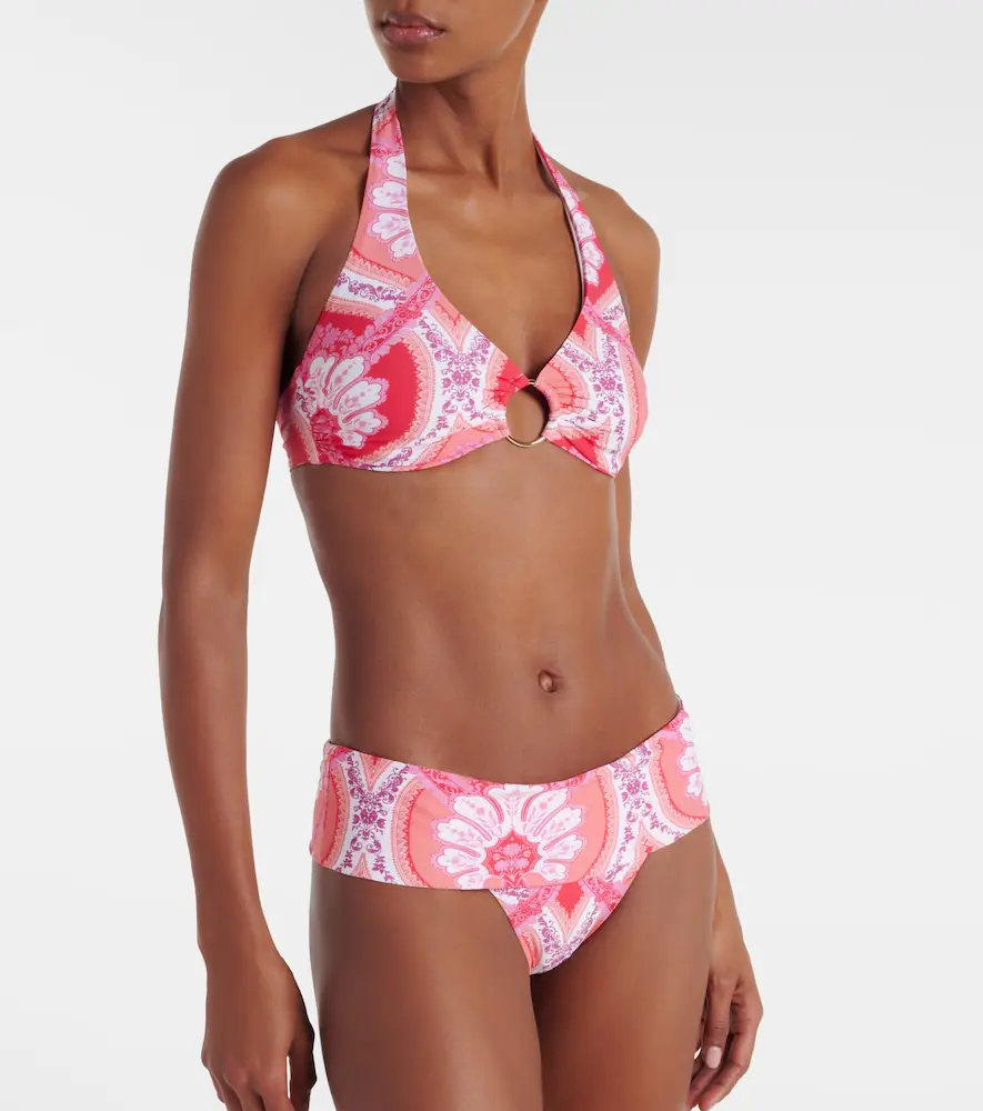 Melissa Odabash Brussels printed bikini top | Thumbnail 3 Melissa Odabash Brussels printed bikini top | Thumbnail 3