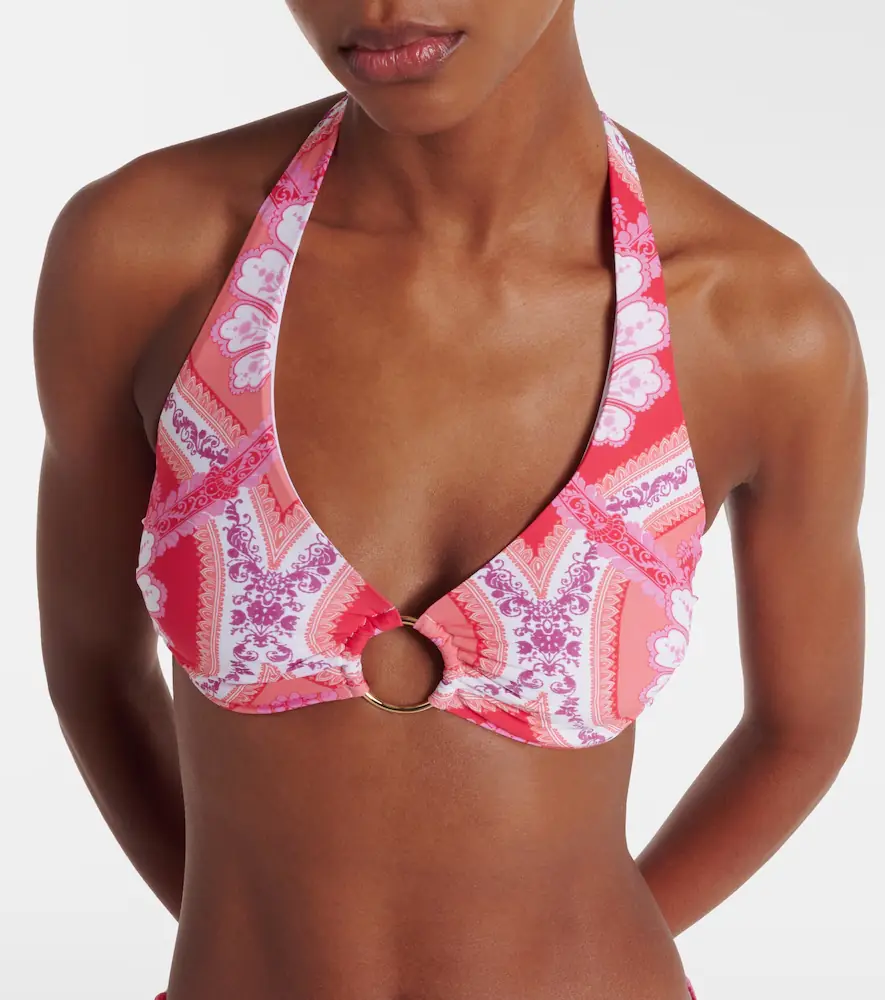 Melissa Odabash Brussels printed bikini top | Thumbnail 4 Melissa Odabash Brussels printed bikini top | Thumbnail 4
