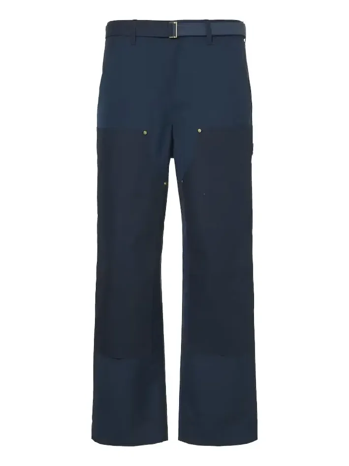 Sacai Belted wide-leg pants
