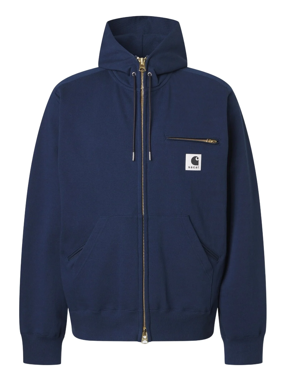 Sacai x Carhartt cotton jersey hoodie