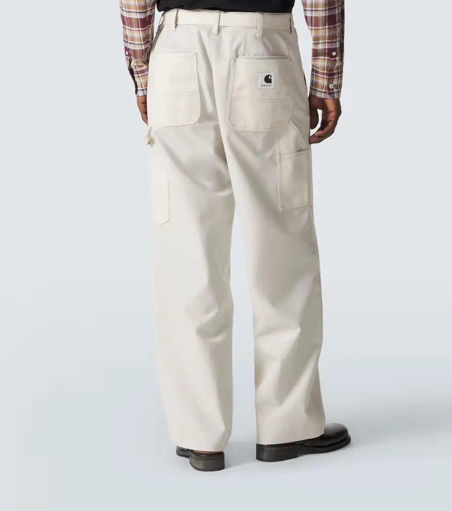 Sacai Belted wide-leg pants | Thumbnail 2