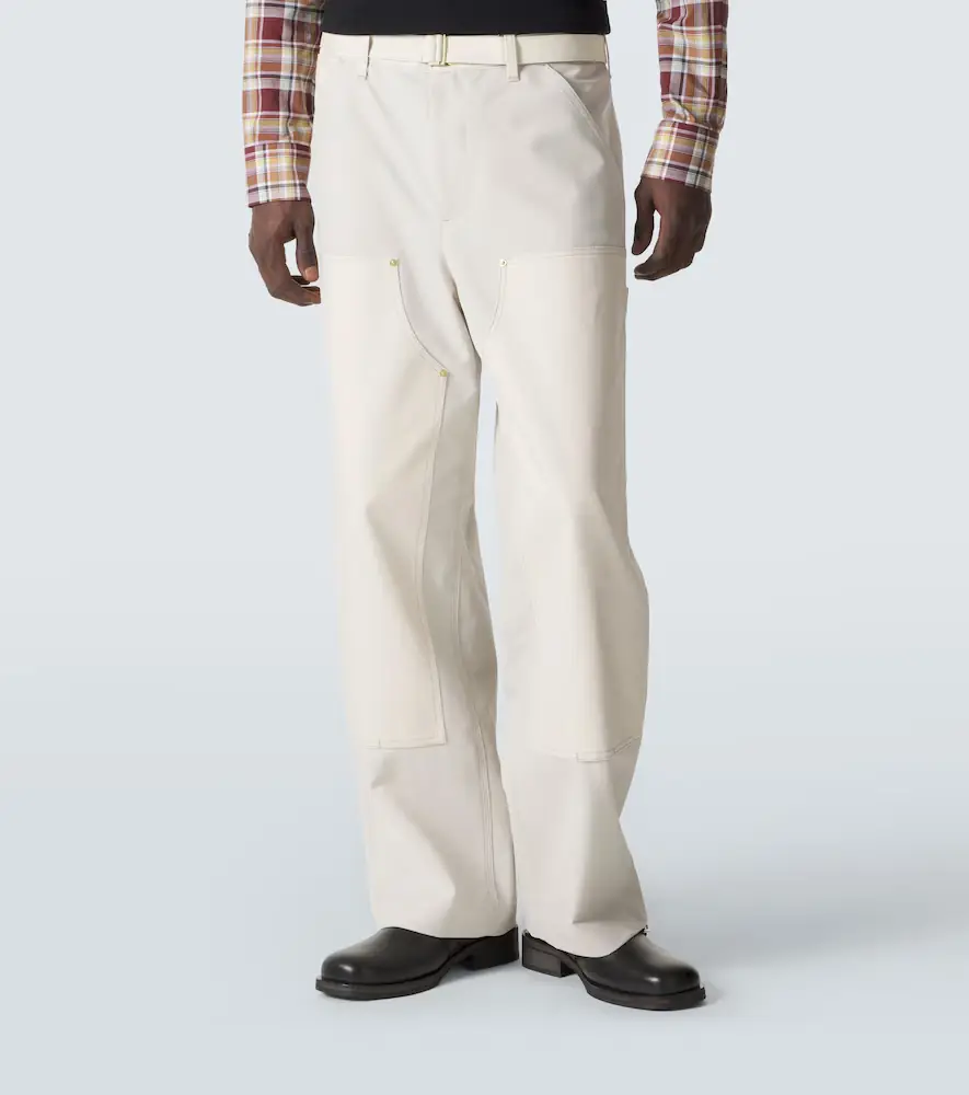 Sacai Belted wide-leg pants | Thumbnail 3