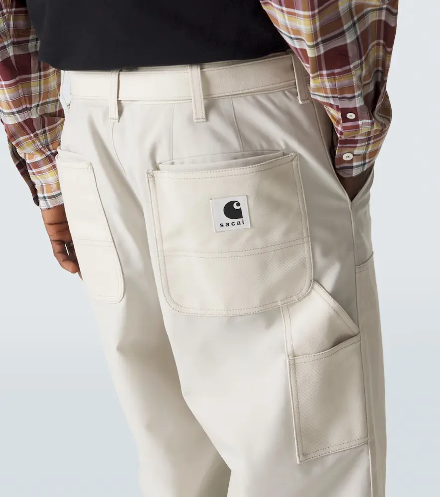 Sacai Belted wide-leg pants | Thumbnail 5