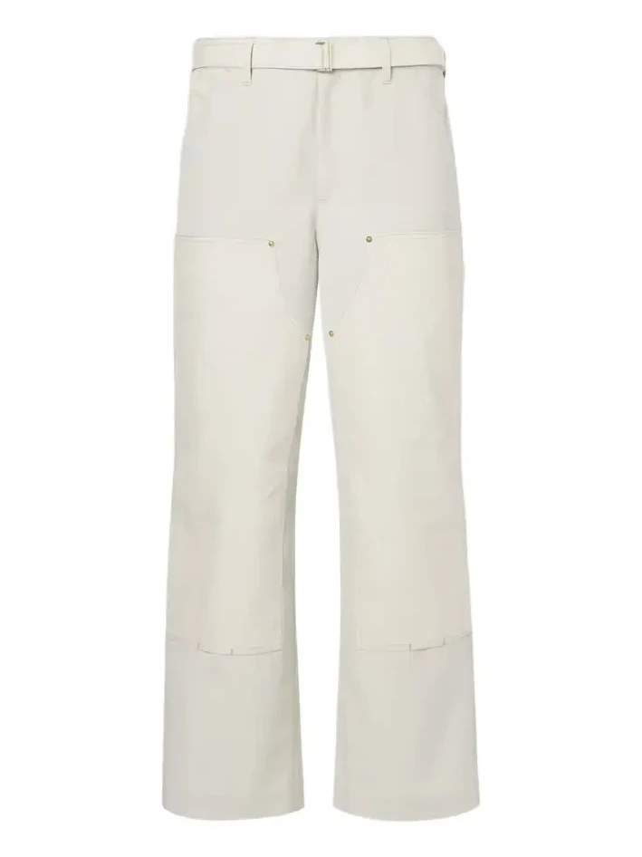 Sacai Belted wide-leg pants