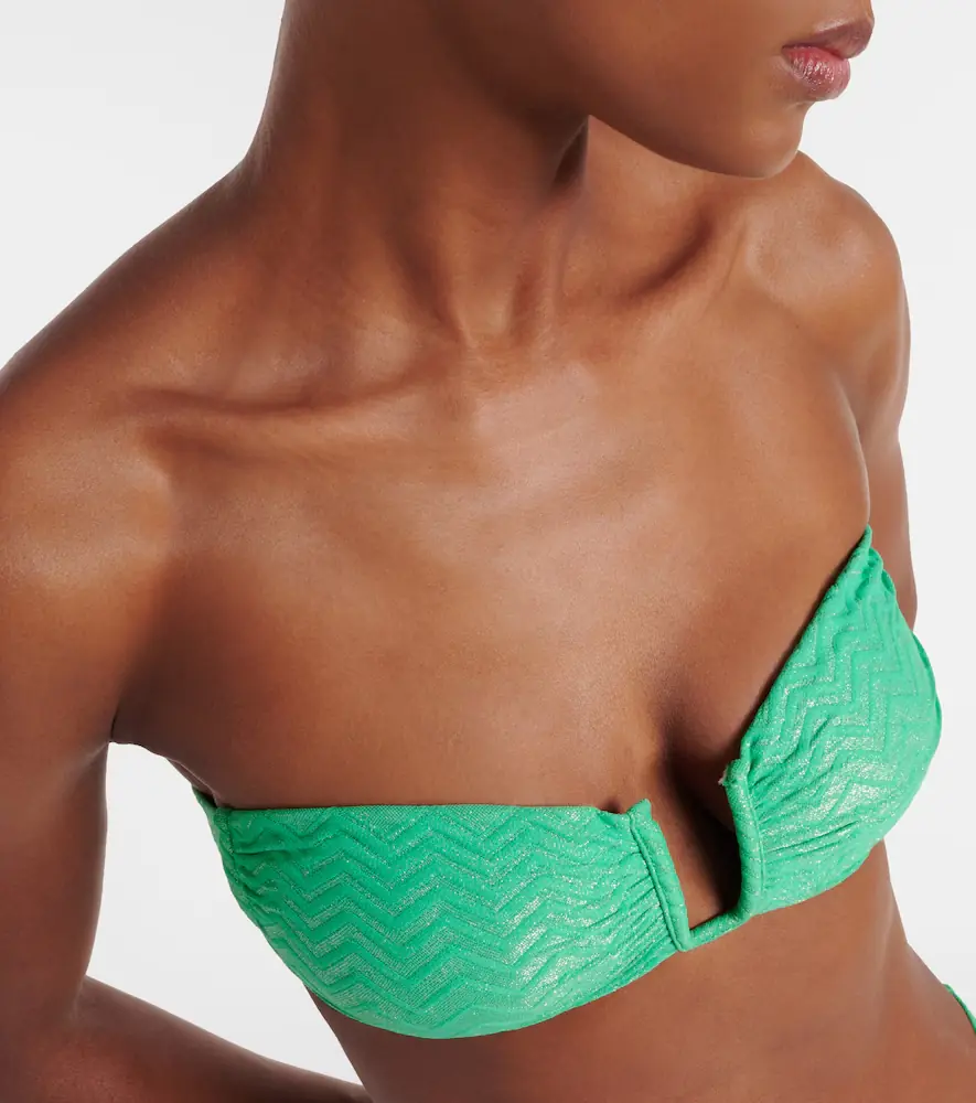 Melissa Odabash Prague bandeau bikini top | Thumbnail 2