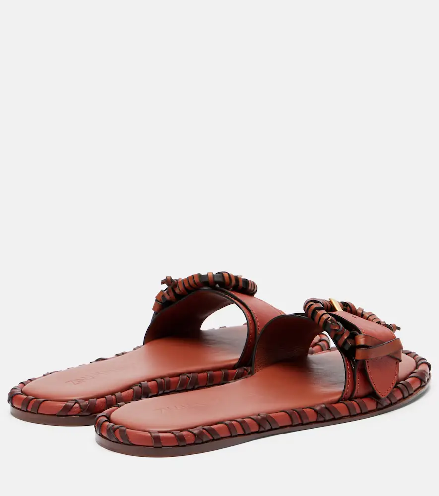 Zimmermann Alchemy leather slides | Thumbnail 2 Zimmermann Alchemy leather slides | Thumbnail 2