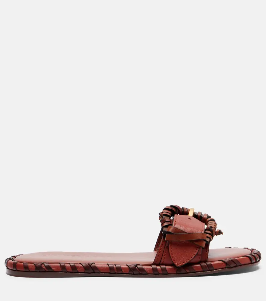 Zimmermann Alchemy leather slides | Thumbnail 4 Zimmermann Alchemy leather slides | Thumbnail 4