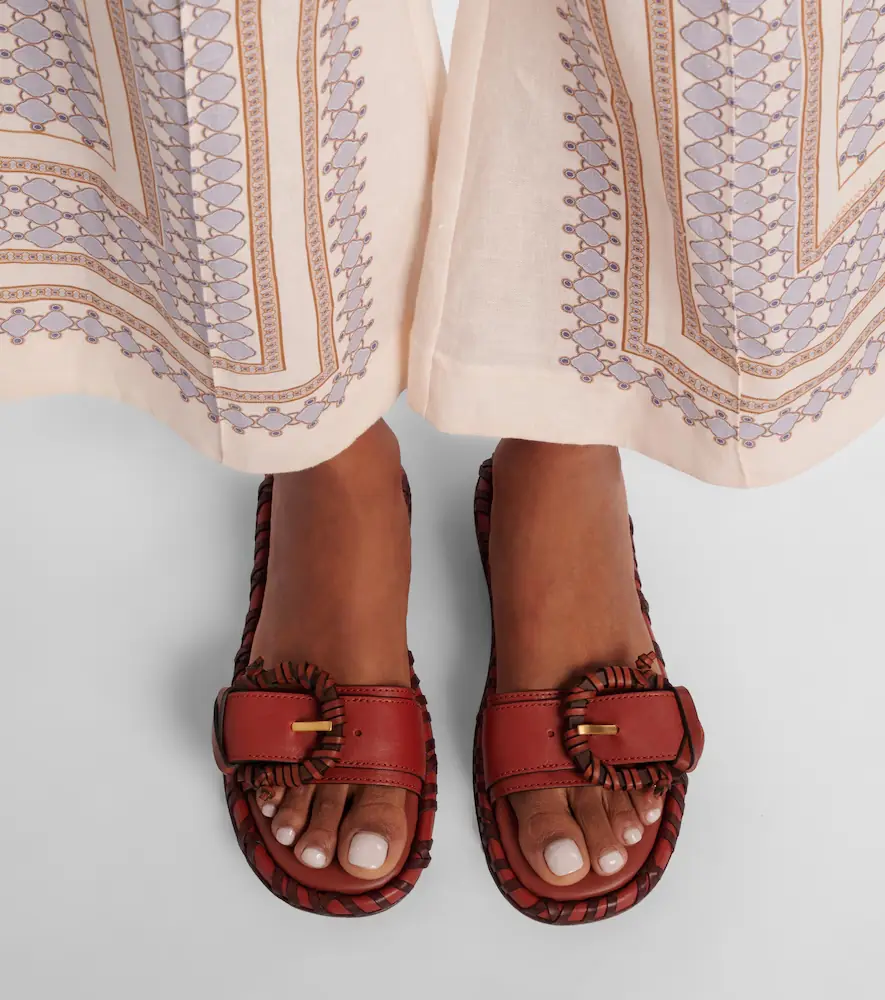 Zimmermann Alchemy leather slides | Thumbnail 6 Zimmermann Alchemy leather slides | Thumbnail 6