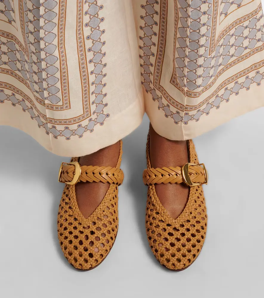 Zimmermann Alchemy woven leather Mary Jane flats | Thumbnail 5 Zimmermann Alchemy woven leather Mary Jane flats | Thumbnail 5