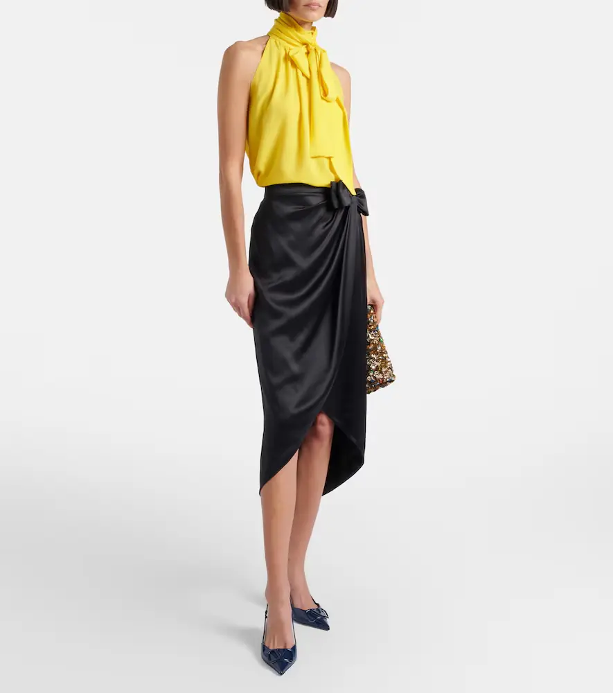 Valentino Garavani Silk georgette blouse | Thumbnail 3 Valentino Garavani Silk georgette blouse | Thumbnail 3