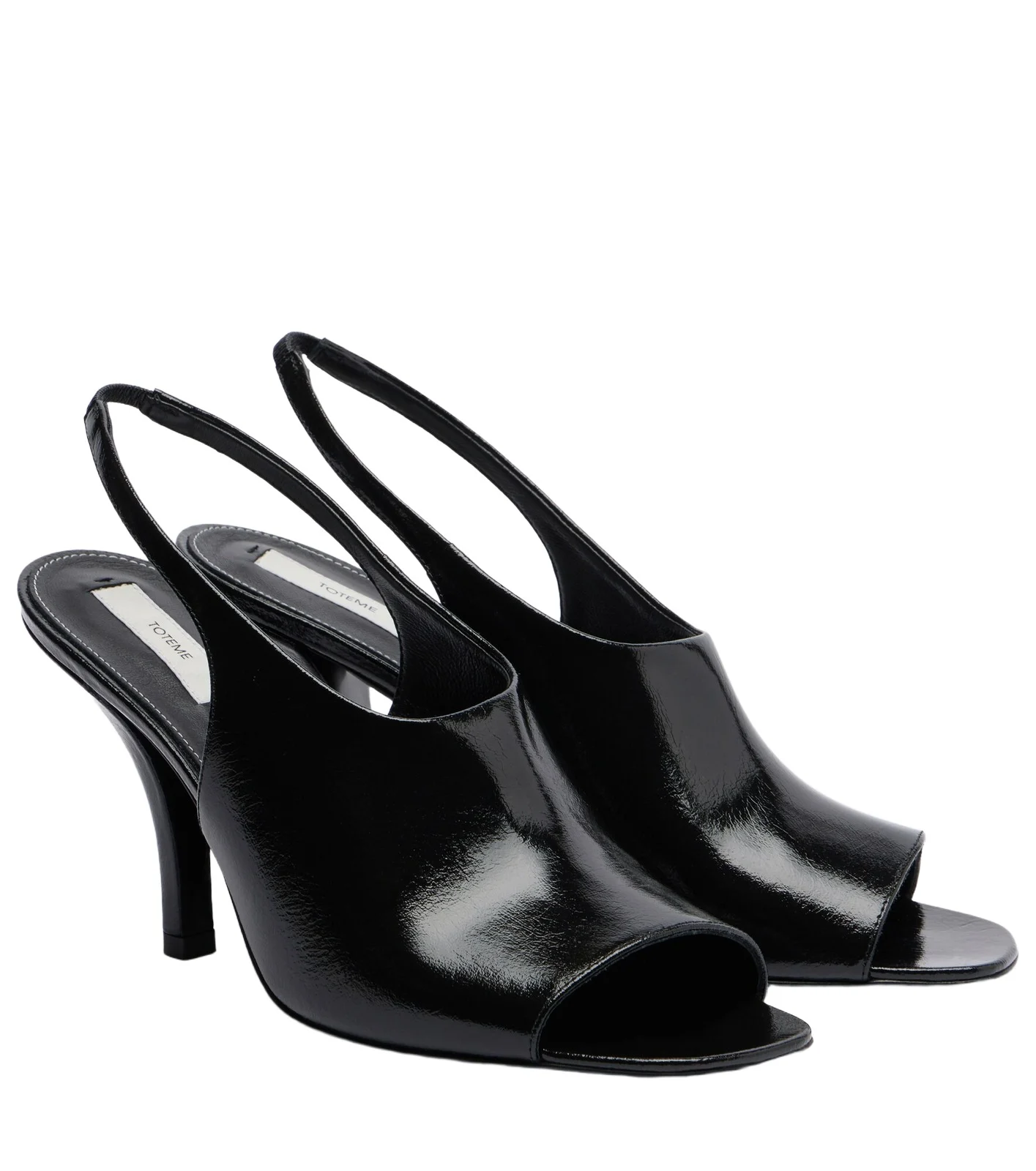 TOTEME Leather slingback sandals