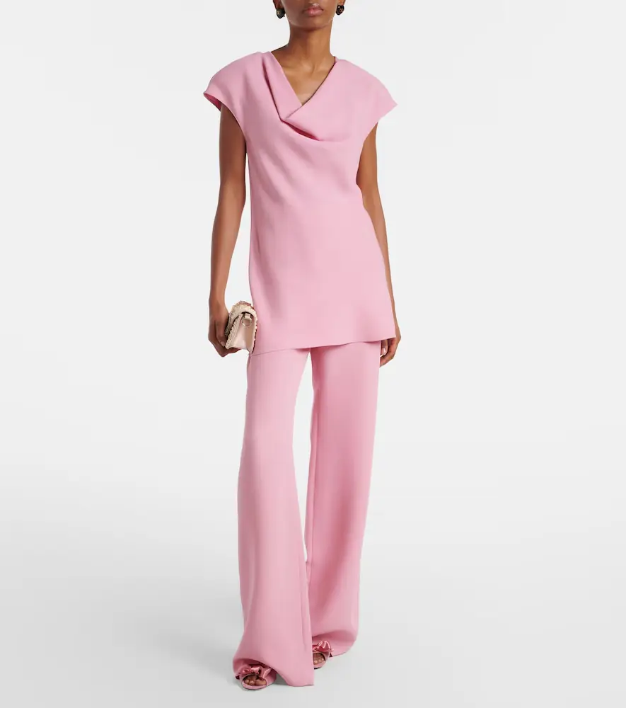 Valentino Garavani Silk wide-leg pants | Thumbnail 2