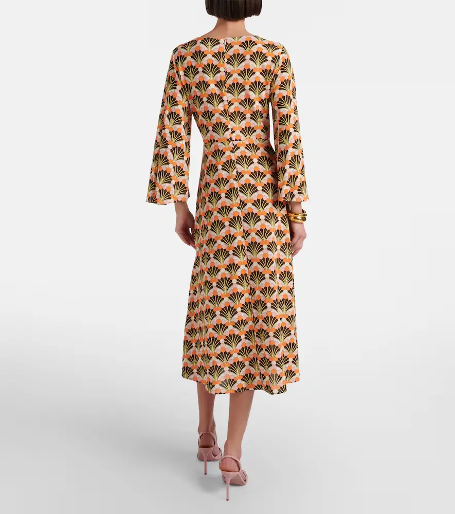 La DoubleJ Sorella printed midi dress | Thumbnail 2 La DoubleJ Sorella printed midi dress | Thumbnail 2