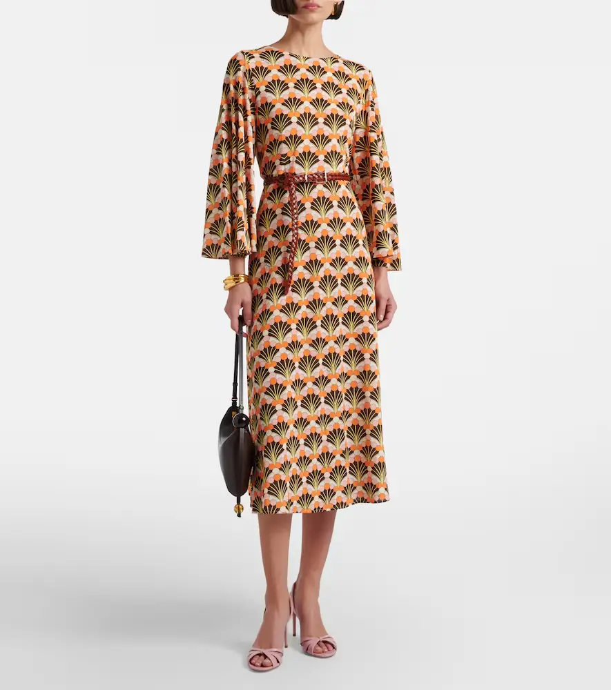 La DoubleJ Sorella printed midi dress | Thumbnail 4 La DoubleJ Sorella printed midi dress | Thumbnail 4