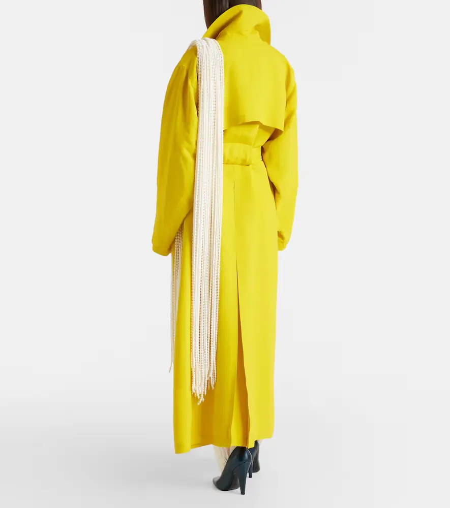 Alaïa Alaïa Oversized poplin trench coat | Thumbnail 2 Alaïa Alaïa Oversized poplin trench coat | Thumbnail 2