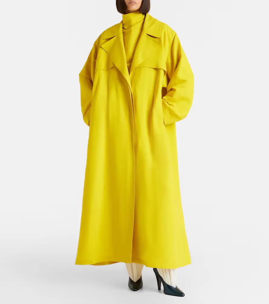 Alaïa Alaïa Oversized poplin trench coat | Thumbnail 5 Alaïa Alaïa Oversized poplin trench coat | Thumbnail 5