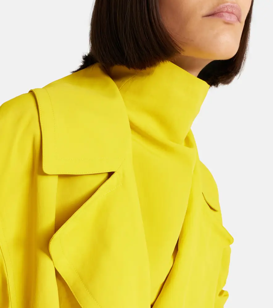Alaïa Alaïa Oversized poplin trench coat | Thumbnail 6 Alaïa Alaïa Oversized poplin trench coat | Thumbnail 6
