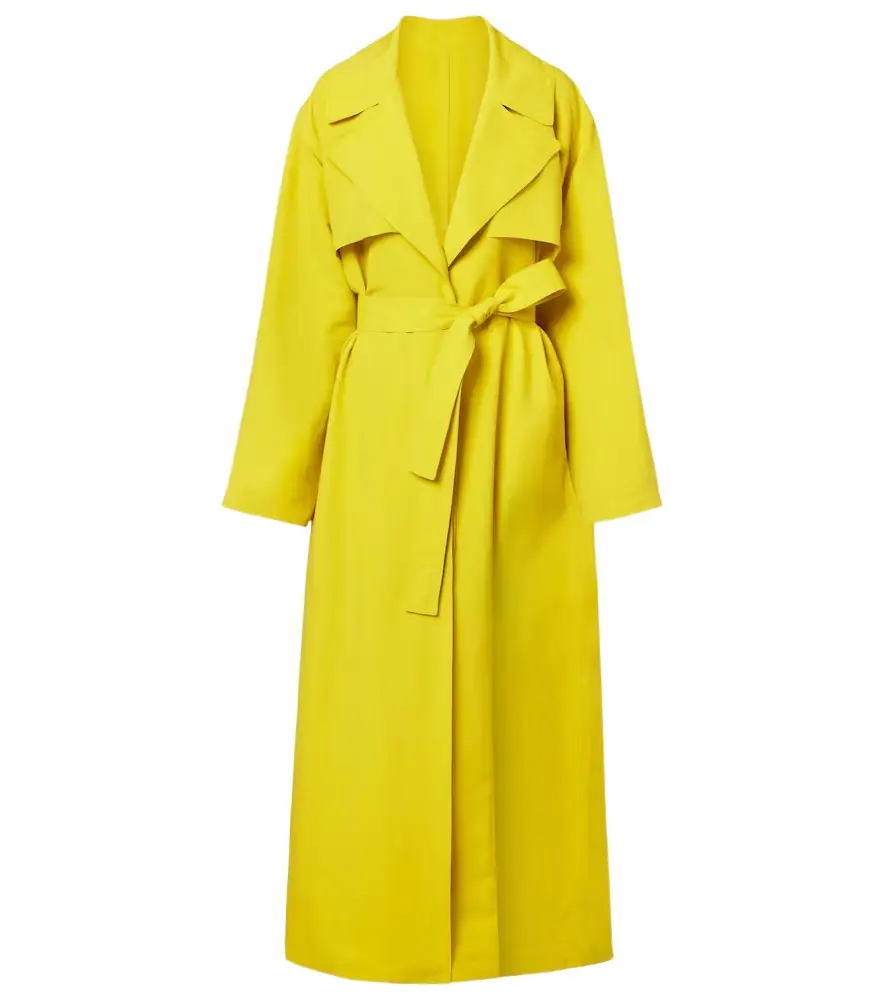 Alaïa Alaïa Oversized poplin trench coat