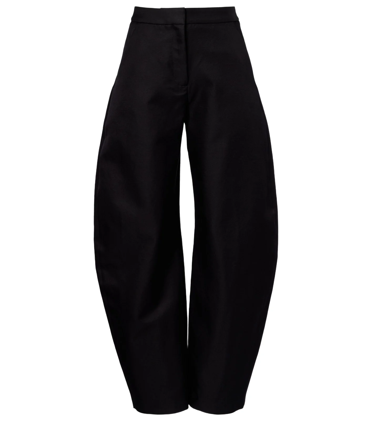 ALAÏA Wool and silk barrel-leg pants ALAÏA Wool and silk barrel-leg pants