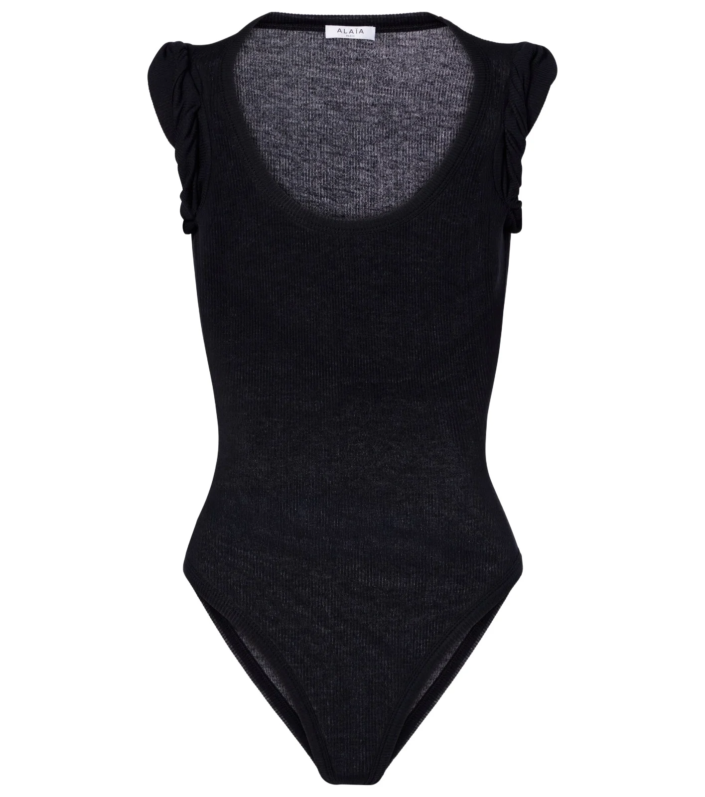 Alaïa Ribbed-knit bodysuit Alaïa Ribbed-knit bodysuit