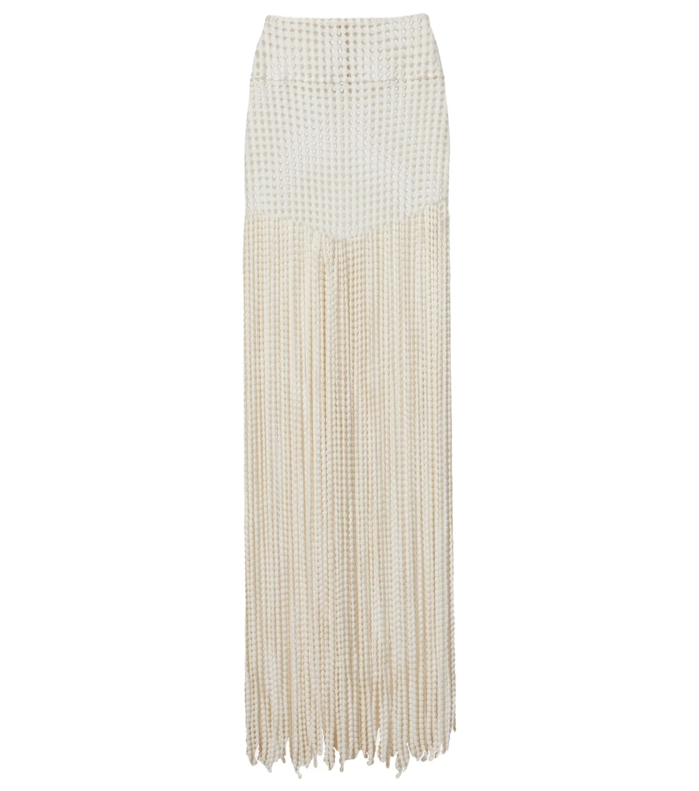 ALAÏA Trompe l'ail wide-leg pants ALAÏA Trompe l'ail wide-leg pants