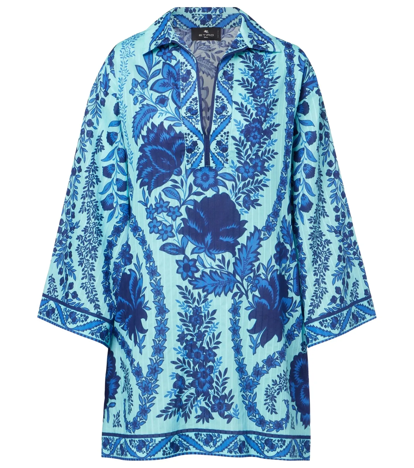 Paisley oversized cotton minidress Paisley oversized cotton minidress