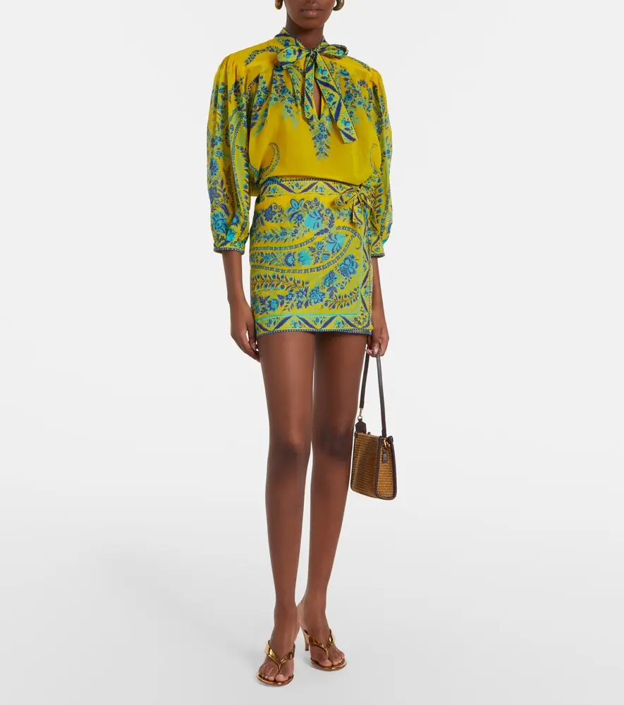 Etro Floral cotton beach cover-up | Thumbnail 3 Etro Floral cotton beach cover-up | Thumbnail 3