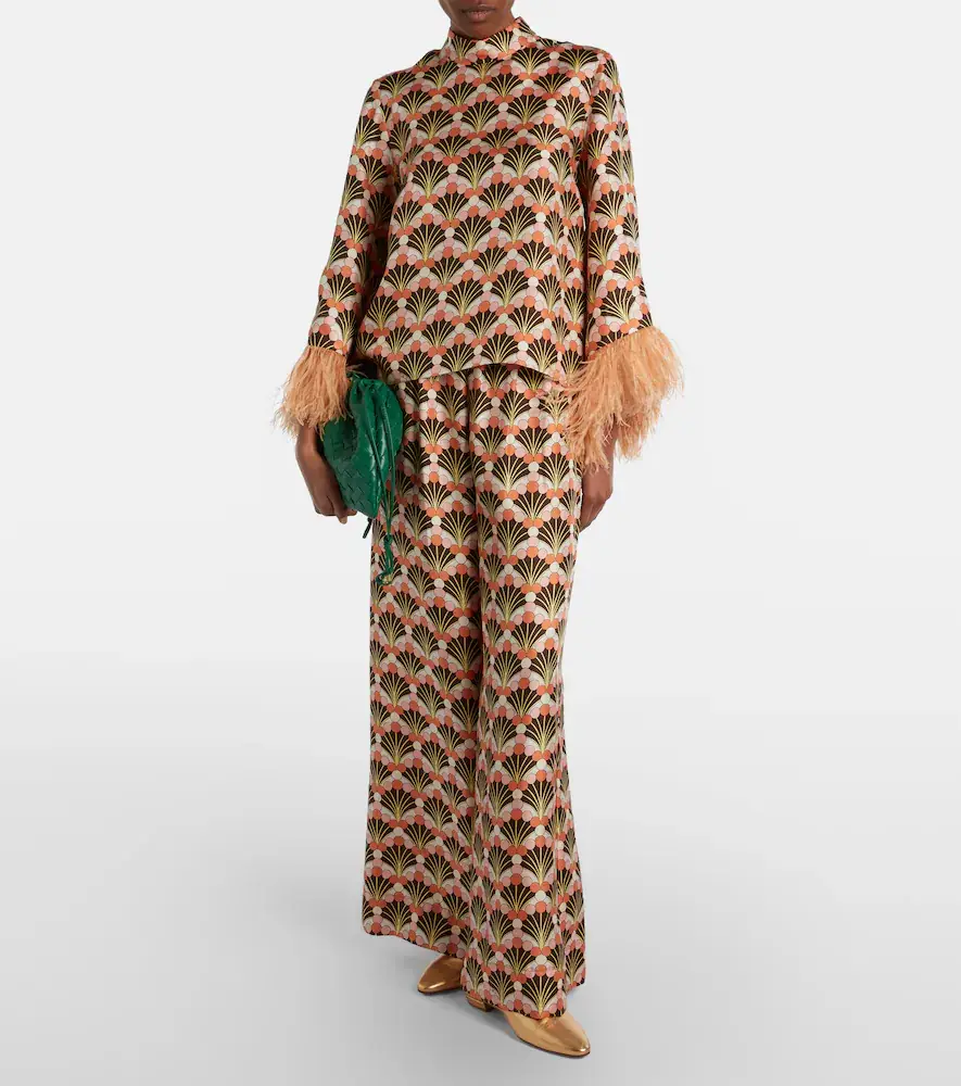 La DoubleJ Printed silk palazzo pants | Thumbnail 2 La DoubleJ Printed silk palazzo pants | Thumbnail 2