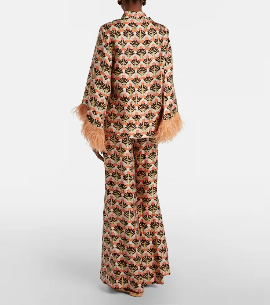 La DoubleJ Printed silk palazzo pants | Thumbnail 4 La DoubleJ Printed silk palazzo pants | Thumbnail 4