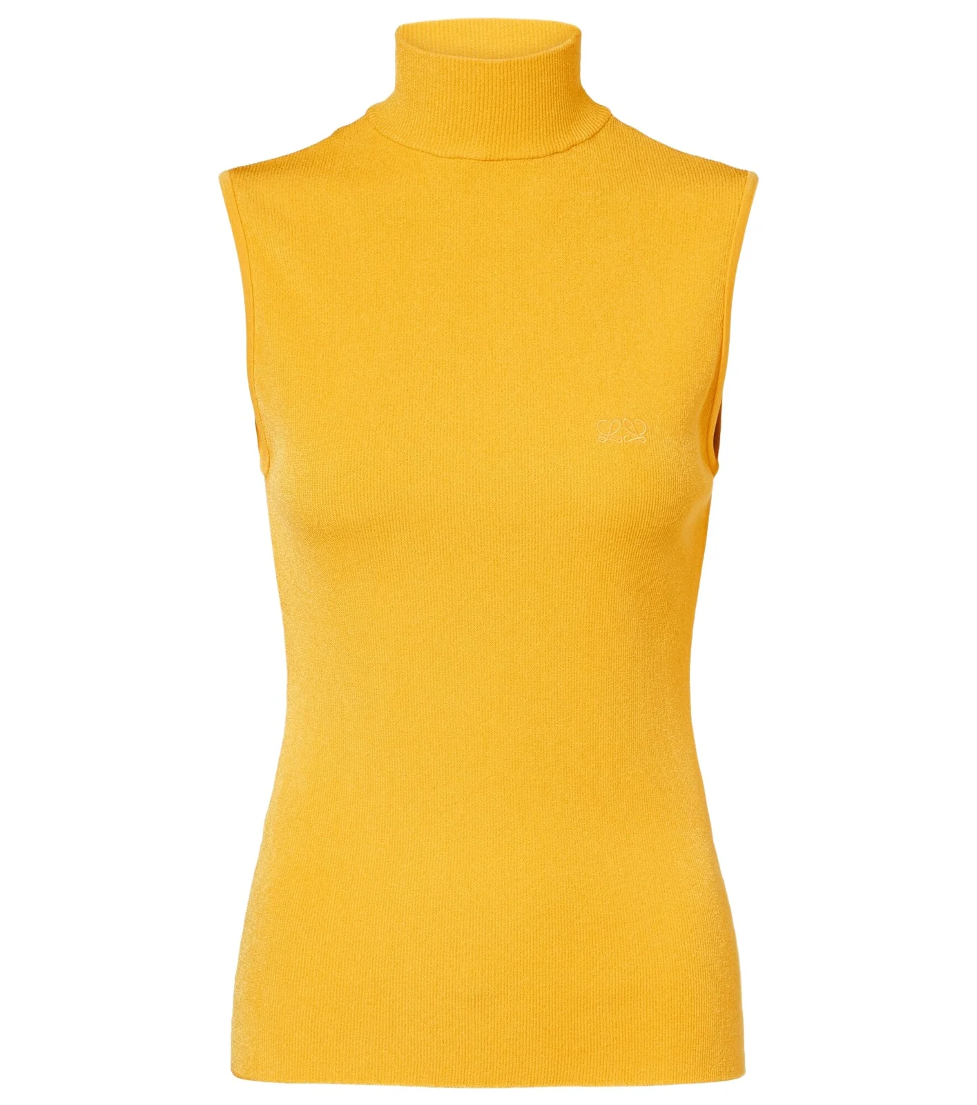 Double L ribbed-knit top Double L ribbed-knit top