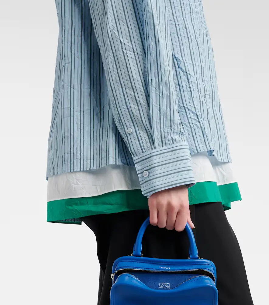 Loewe Anagram cotton-blend poplin shirt | Thumbnail 2 Loewe Anagram cotton-blend poplin shirt | Thumbnail 2