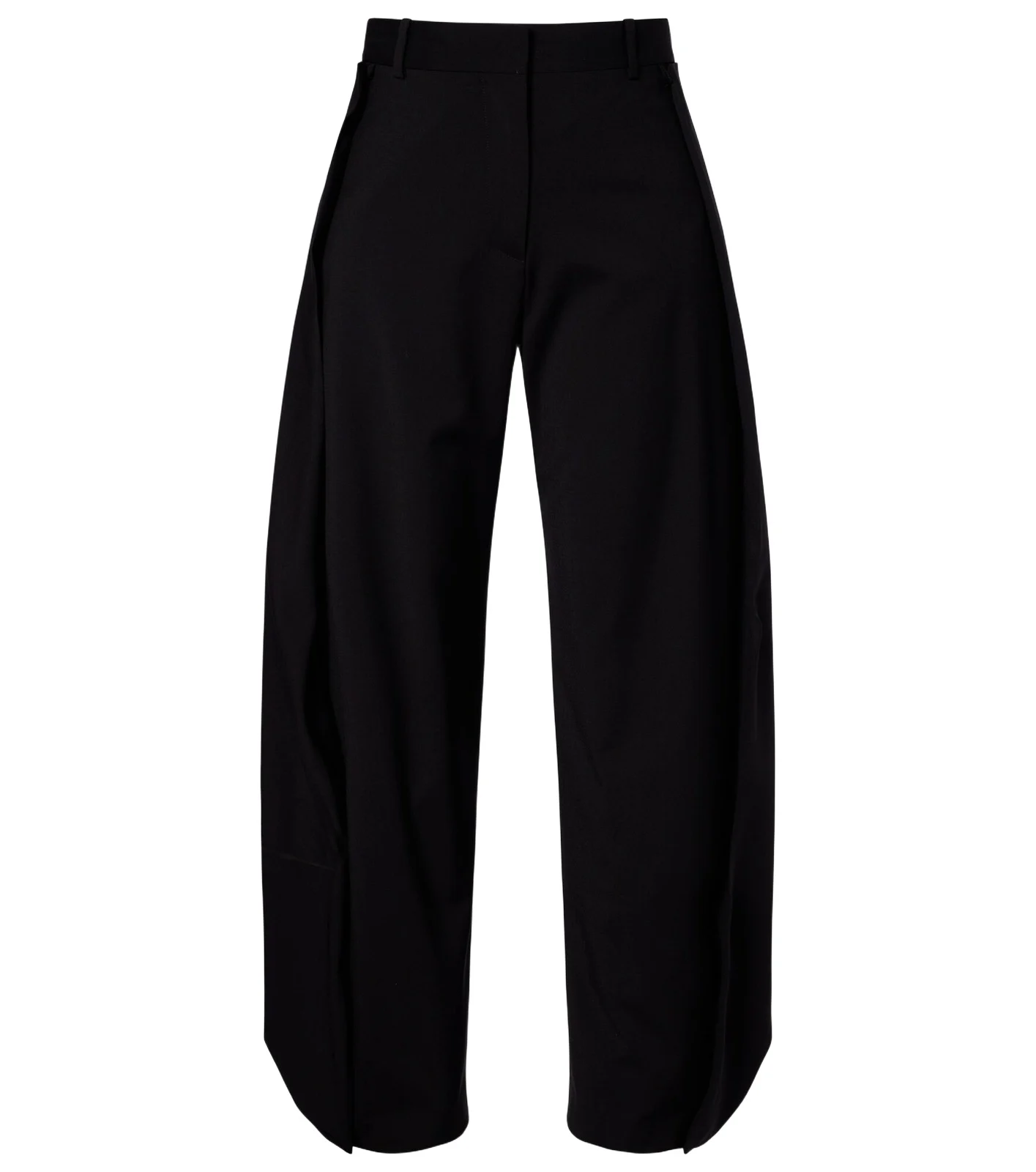 Draped wool wide-leg pants Draped wool wide-leg pants