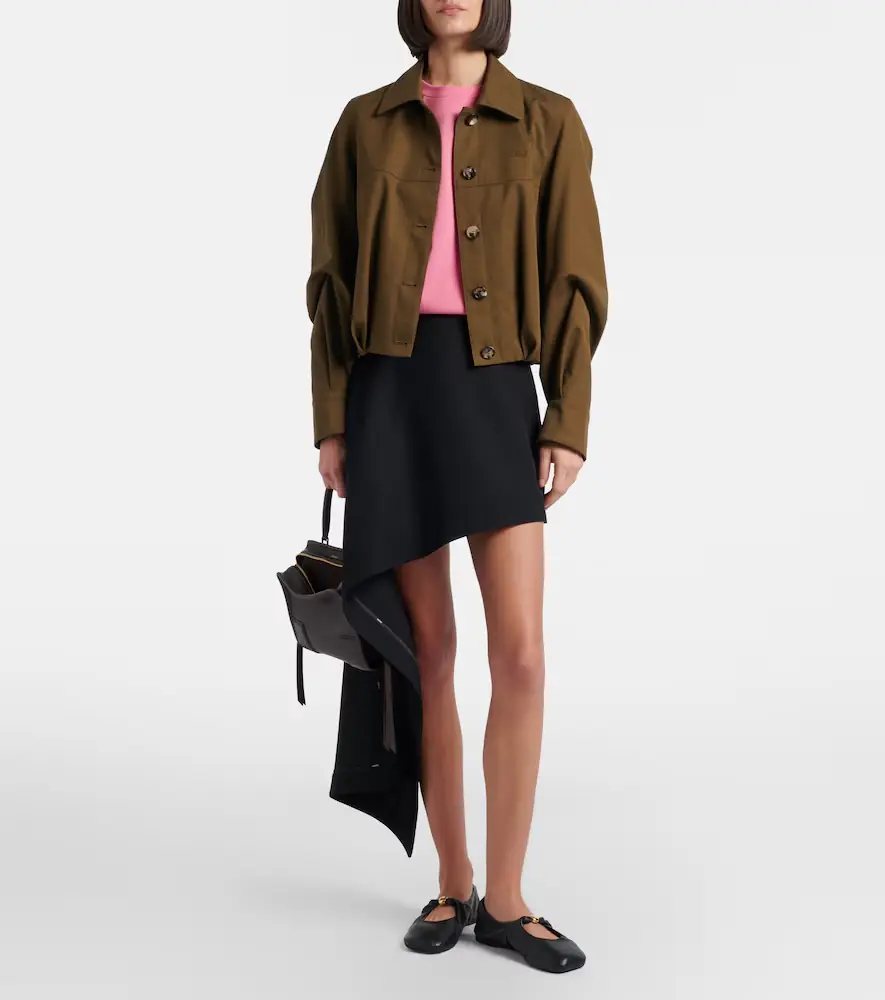 Loewe Draped wool miniskirt | Thumbnail 2 Loewe Draped wool miniskirt | Thumbnail 2
