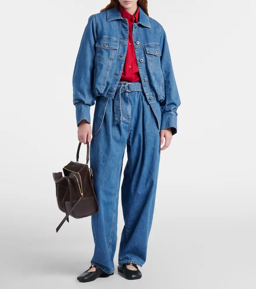 Loewe Belted wide-leg jeans | Thumbnail 7 Loewe Belted wide-leg jeans | Thumbnail 7