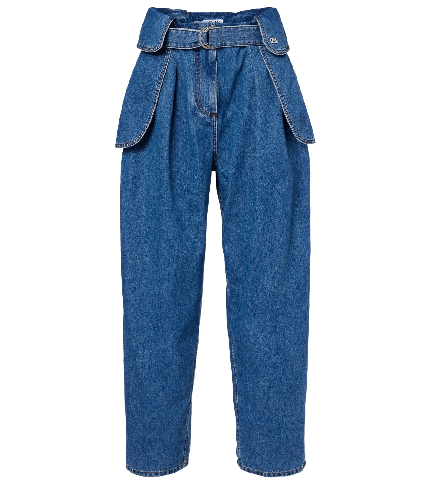 Belted wide-leg jeans Belted wide-leg jeans