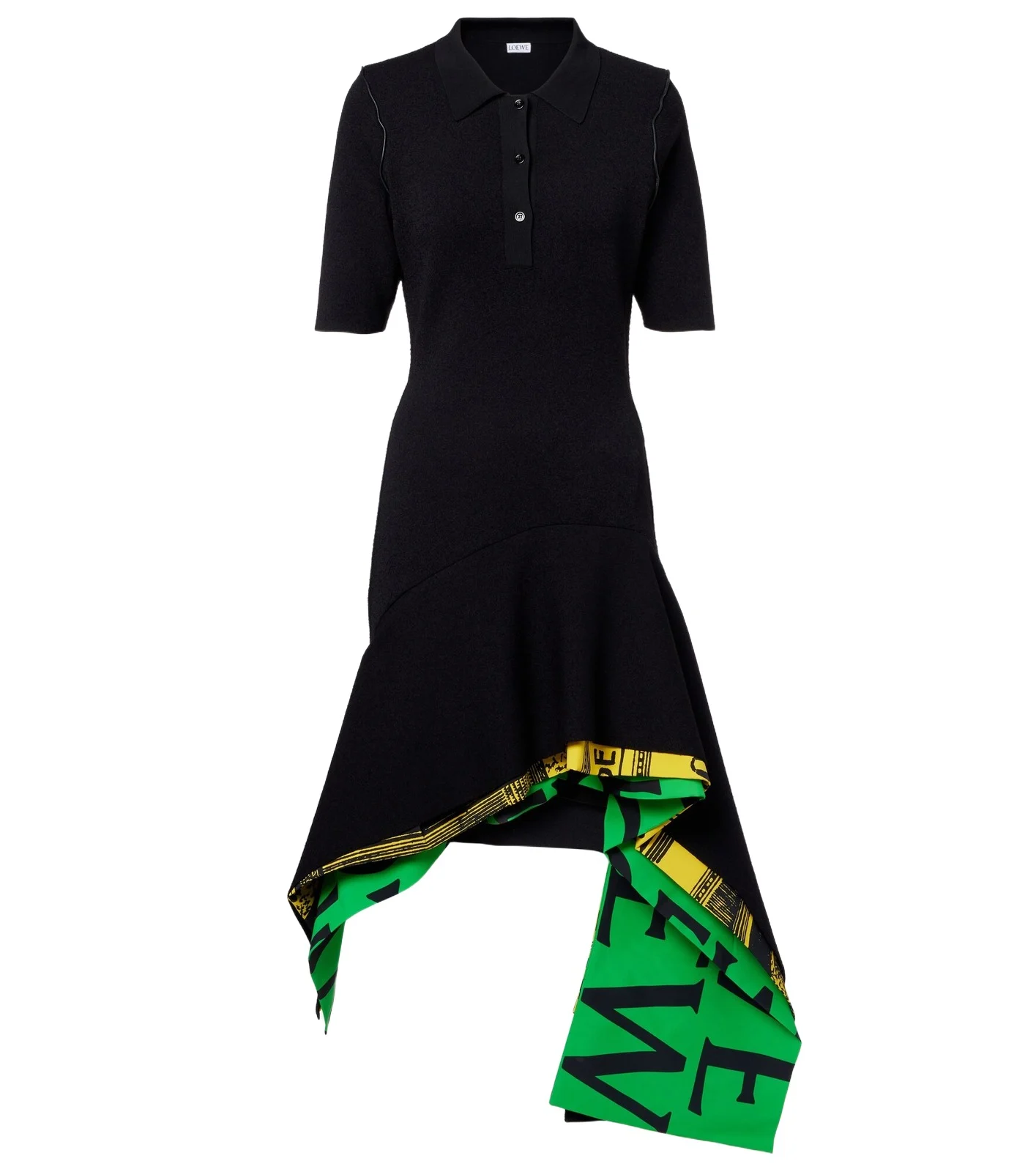 Asymmetric midi dress Asymmetric midi dress