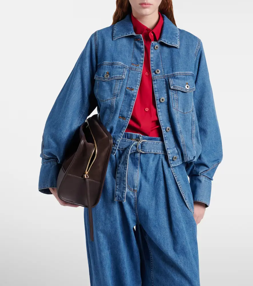 Loewe Gathered denim jacket | Thumbnail 2