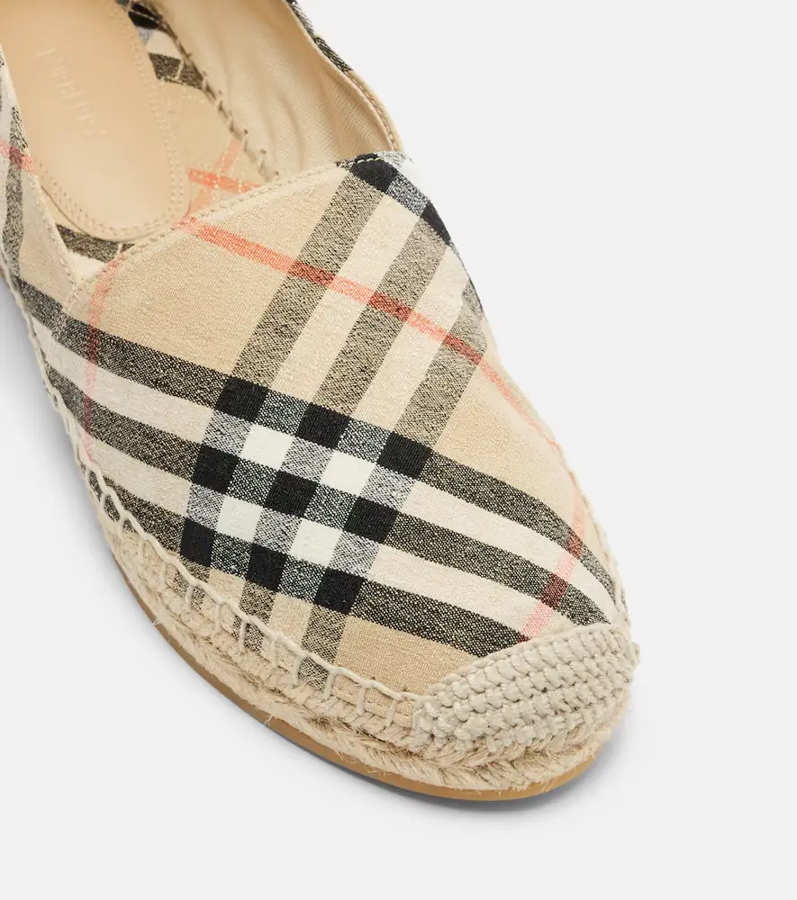 Burberry Check espadrilles | Thumbnail 3 Burberry Check espadrilles | Thumbnail 3