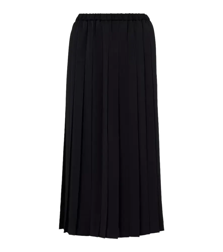 Junya Watanabe Pleated midi skirt | Image 1 Junya Watanabe Pleated midi skirt | Image 1