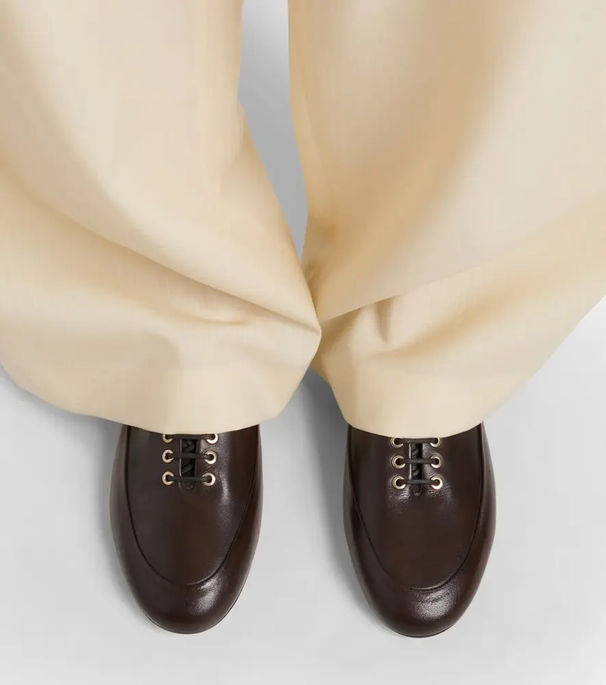 Jil Sander Leather lace-up loafers | Thumbnail 5