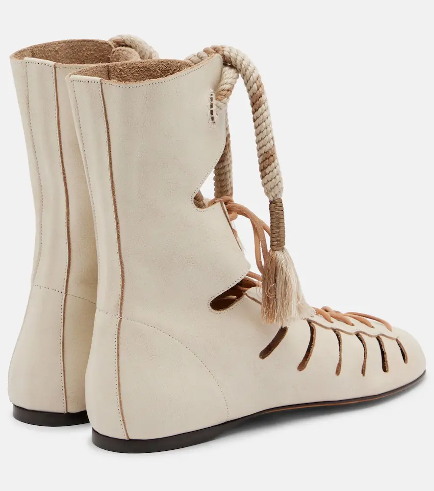 Isabel Marant Liade leather lace-up ankle boots | Thumbnail 2